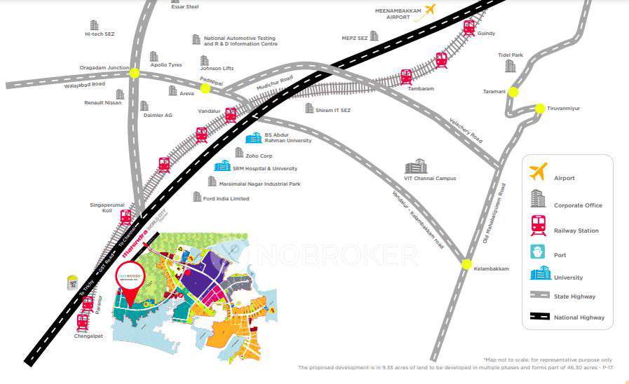 2 BHK Flat In Mahindra Lakewoods For Sale  In Chengalpattu