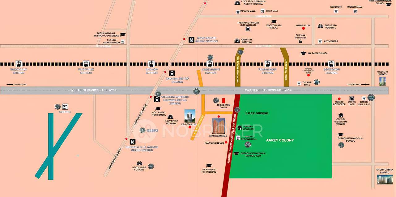 2 BHK Flat In Avant Heritage For Sale  In Jogeshwari East