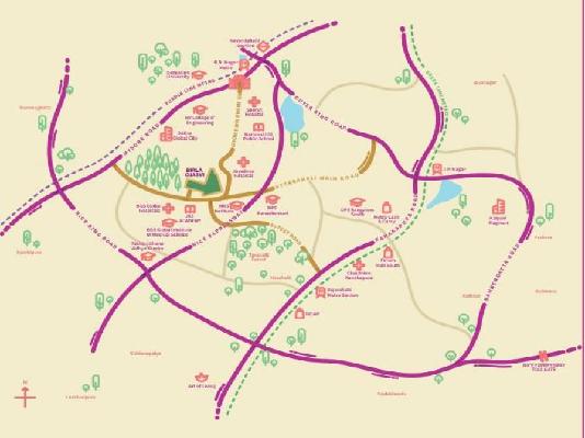 2 BHK Flat In Birla Ojasvi For Sale  In Rr Nagar