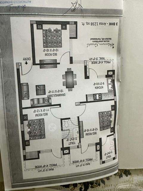 3 BHK Flat In Gpm Blossom Greens For Sale  In Sector 63