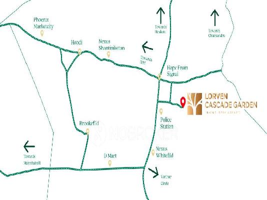 2 BHK Flat In Lorven Cascade Garden For Sale  In Whitefield