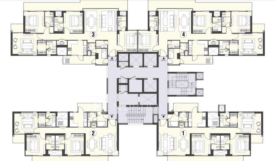 4 BHK Flat In Emaar Serenity Hills For Sale  In Sector 86