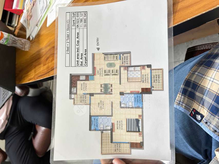 2 BHK Flat In Mrg The Balcony For Sale  In Sector 93