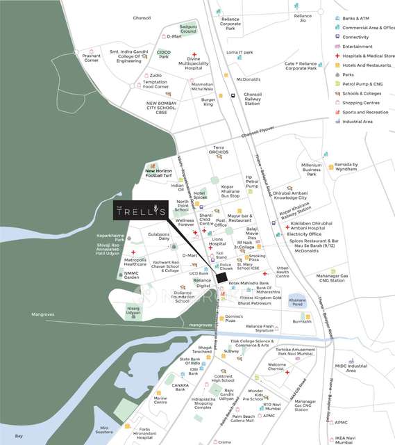 3 BHK Flat In Maithili The Trellis For Sale  In Kopar Khairane