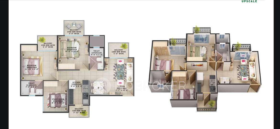 3 BHK Flat In Orchard Avenue Signature Global For Sale  In Sector 93