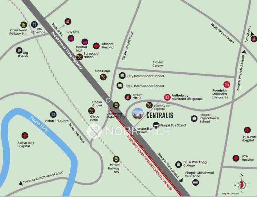 2 BHK Flat In Mahindra Centralis, Pimpri ,pune For Sale  In Mahindra Centralis