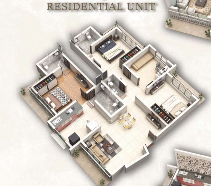 4 BHK Flat In Raj Planet For Sale  In Panvel