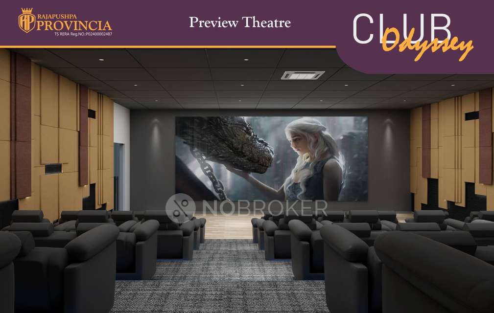 2 BHK Flat In Rajapushpa Provincia For Sale  In Narsingi