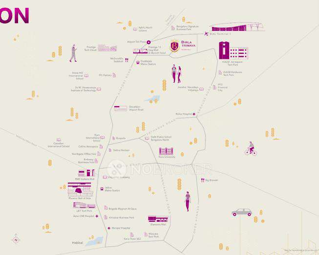 3 BHK Flat In Birla Trimaya Phase 2 For Sale  In Devanahalli