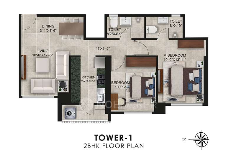 2 BHK Flat In Ajmera Manhattan For Sale  In Wadala