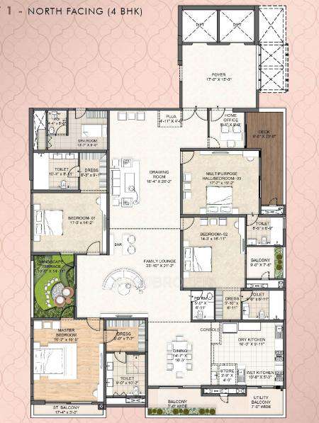 4 BHK Flat In Auro The Pearl For Sale near Gachibowli