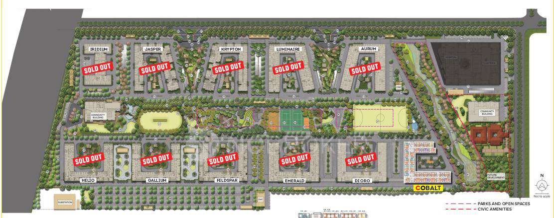 1 BHK Flat In Cobalt At Brigade El Dorado For Sale  In Bagalur