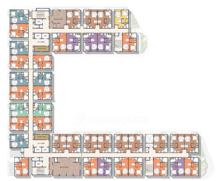 1 BHK Flat In Cobalt At Brigade El Dorado For Sale  In Bagalur