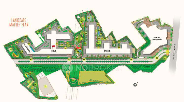 3 BHK Flat In Brigade Valencia For Sale  In Bommasandra