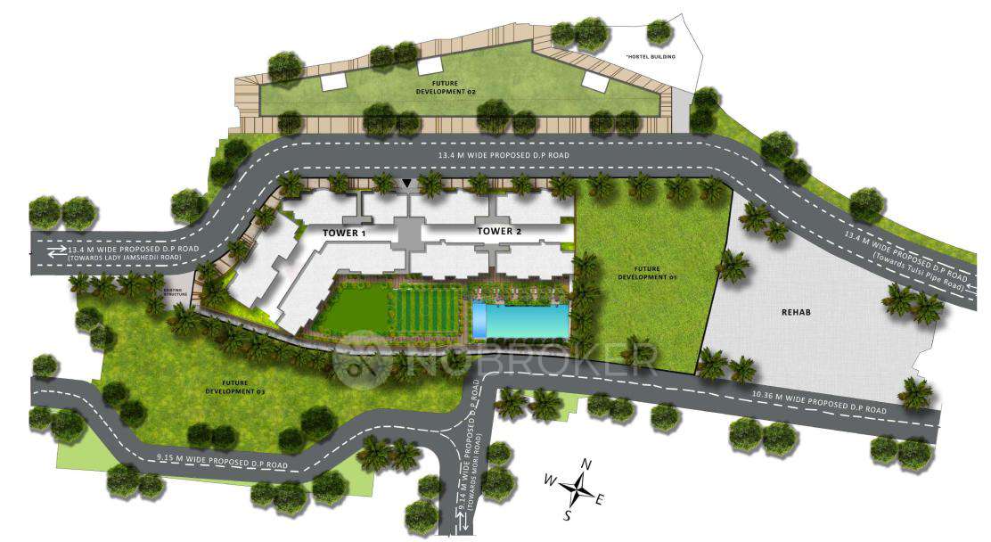 3 BHK Flat In L&t Island Cove For Sale near Bandra West