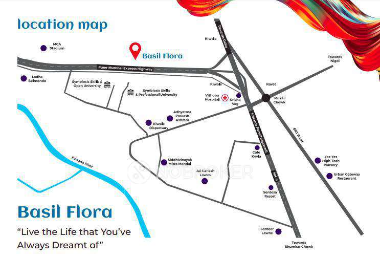 3 BHK Flat In Vellkin Basil Flora For Sale  In Ravet