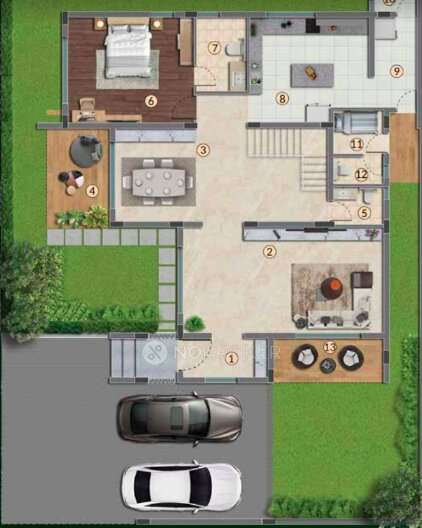 3 BHK Villa In Purva Sparkling Spring For Sale  In Ckikkakammana Halli