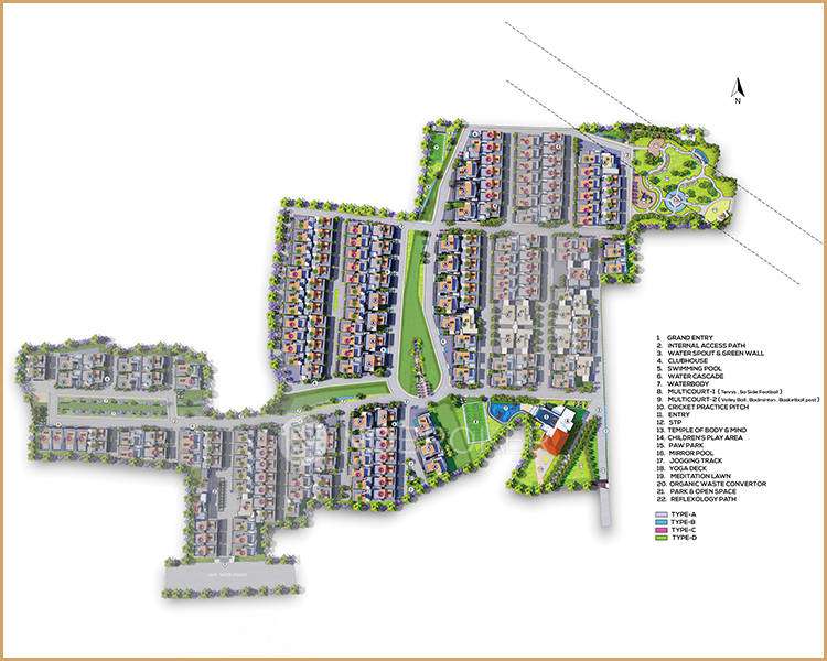 3 BHK Villa In Purva Sparkling Spring For Sale  In Ckikkakammana Halli