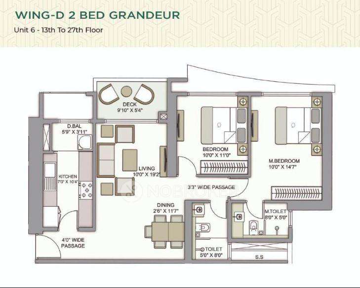 2 BHK Flat In Prestige Bellanza For Sale  In Mulund West