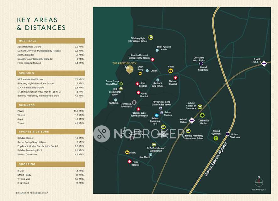 2 BHK Flat In Prestige Bellanza For Sale  In Mulund West