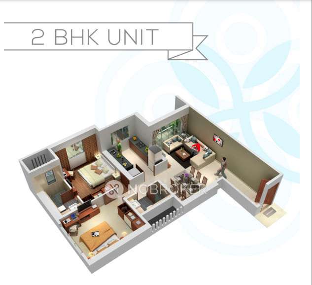 2 BHK Flat In Lotus Sky Garden For Sale  In Kandivali West