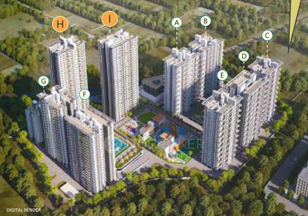 3 BHK Flat In Bhandari 7 Plumeria Drive  For Sale  In Tathawade