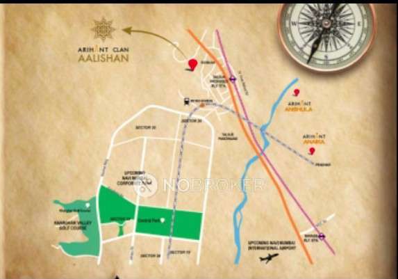 1 BHK Flat In Arihant Clan Aalishan For Sale near Nerul
