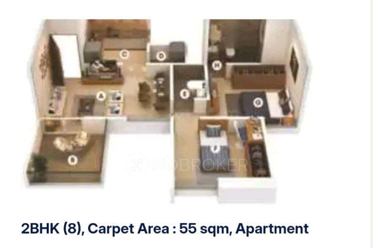 2 BHK Flat In Prathamesh Excellencia For Sale  In Pimpri-chinchwad