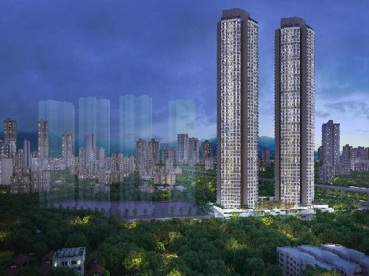 2 BHK Flat In Dynamix Parkwoods D6 For Sale  In Thane West