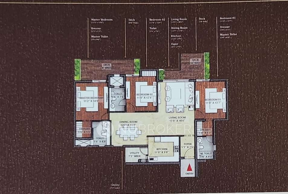 3 BHK Flat In Apex D Rio, Indirapuram For Sale  In Indirapuram