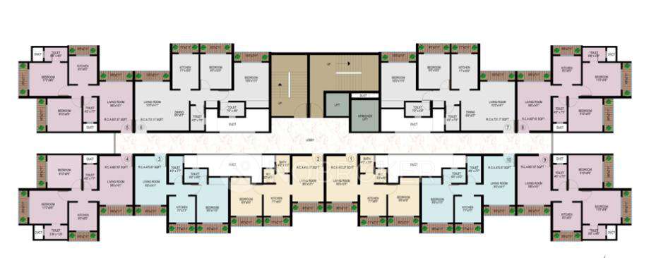 1 BHK Flat In Shree Codename Rajdhani For Sale  In Kalyan