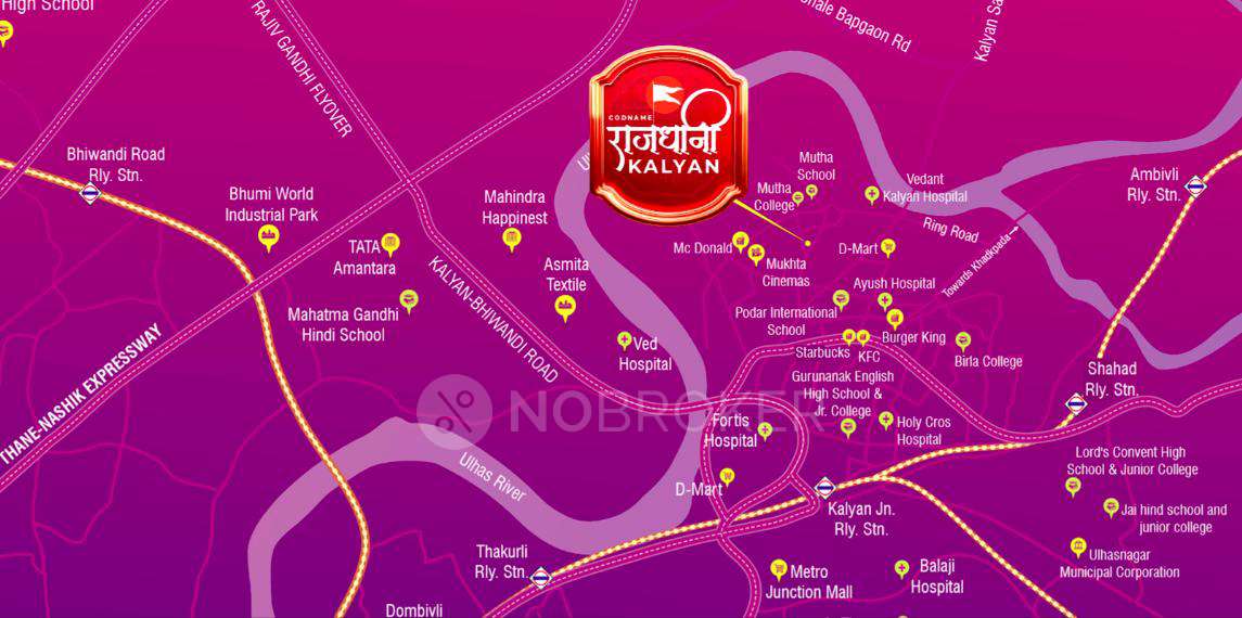 1 BHK Flat In Shree Codename Rajdhani For Sale  In Kalyan