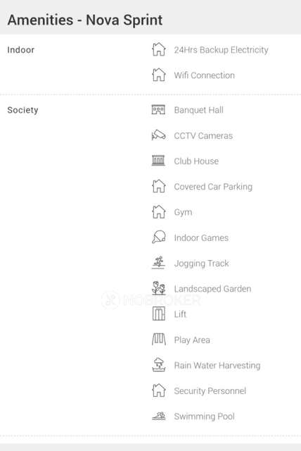 4+ BHK Flat In Nova Sprint For Sale  In Mogappair