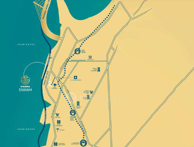 3 BHK Flat In Kabra Dvayam For Sale  In Worli