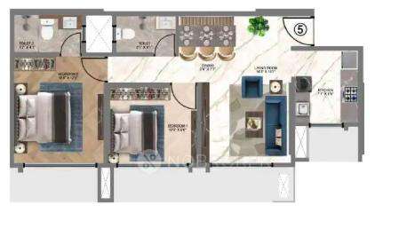 2 BHK Flat In Hs Heritage For Sale  In Mulund East