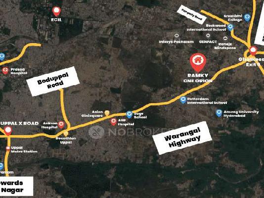 2 BHK Flat In Ramky One Orion For Sale  In Pocharam