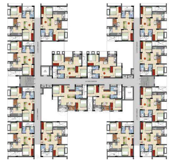 2 BHK Flat In Lancor Lumina For Sale  In Guduvanchery