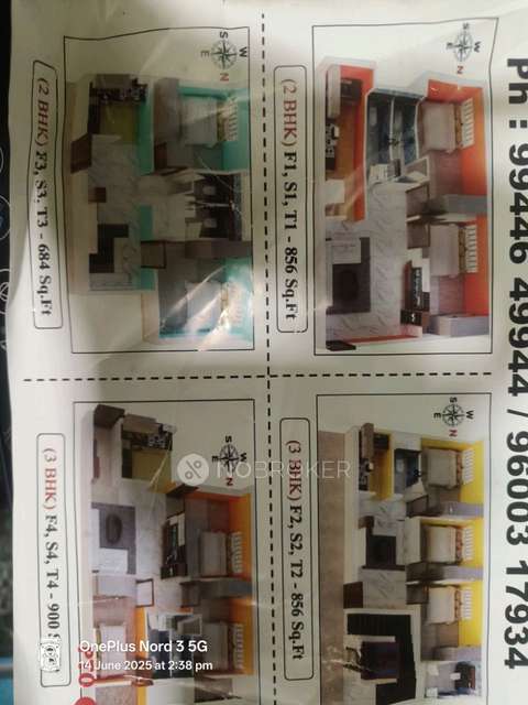 3 BHK Flat In Devi Apartment For Sale  In  Perambur