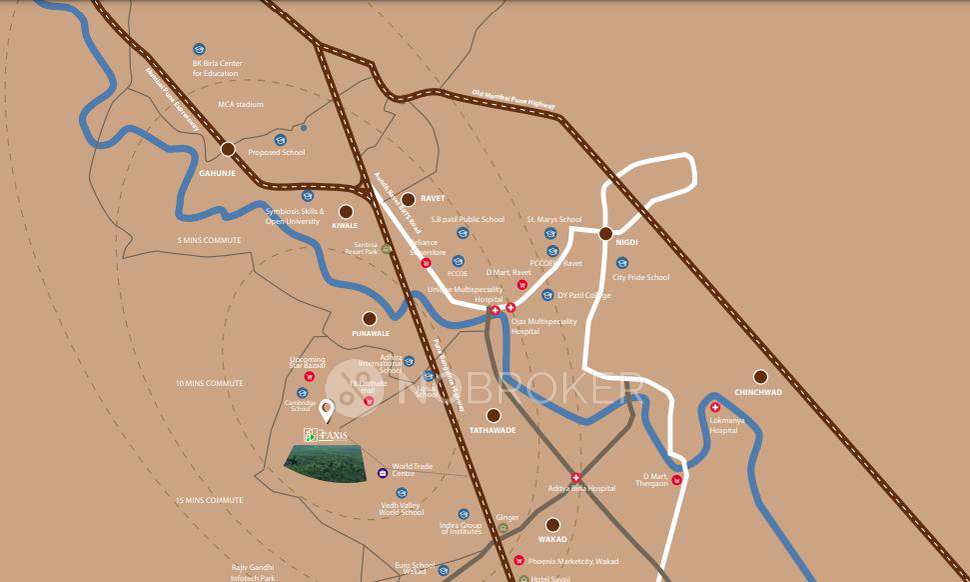 3 BHK Flat In Lifecraft The 4th Axis For Sale  In Punawale