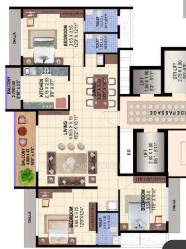 3 BHK Flat In Hitech Cosmos For Sale  In Kharghar