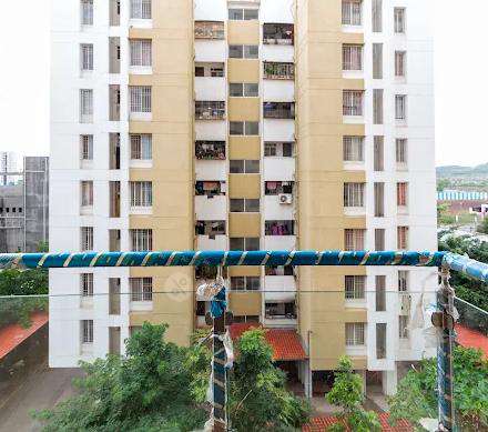 2 BHK Flat In Sky Ways Esfera for Rent  In Dhanori