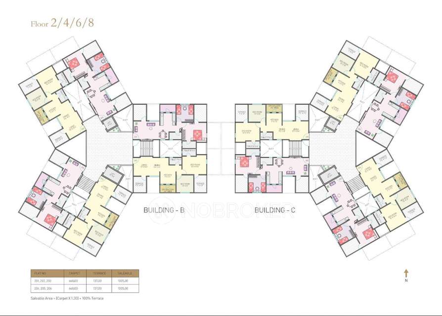 2 BHK Flat In Gurukrupa Aero Nest, Undri For Sale  In Undri