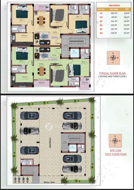 3 BHK Flat In Nira Enclave For Sale  In Perambur