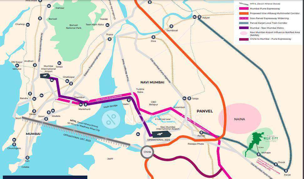 1 BHK Flat In Wadhwa Wise City Evara For Sale  In Panvel, Navi Mumbai, Maharashtra, India