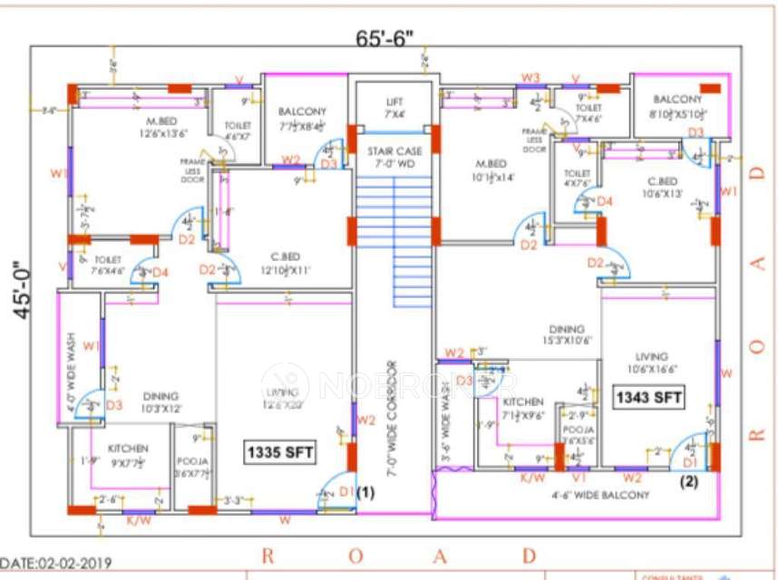 2 BHK Flat In Elite Homes For Sale  In Bachupally