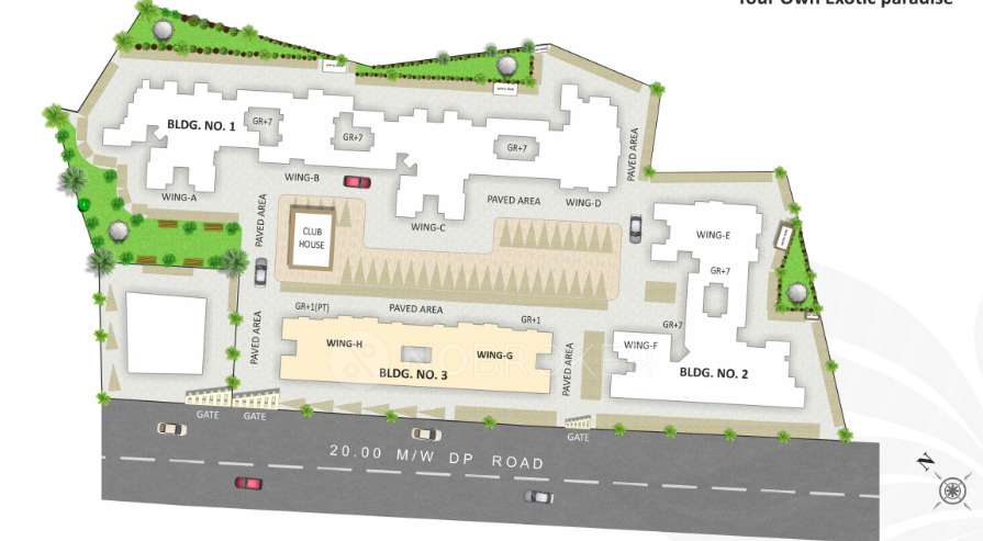 1 BHK Flat In Ritu Gardenia For Sale  In Naigaon East