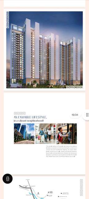 2 BHK Flat In Aishwaryam Insignia For Sale  In Punawale