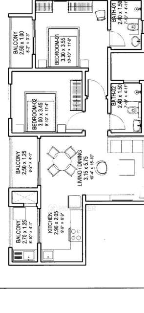 2 BHK Flat In Sobha Dream Gardens For Sale  In Bellahalli