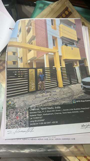 2 BHK Flat In Kuberan Nagar, Madipakkam For Sale  In Velachery