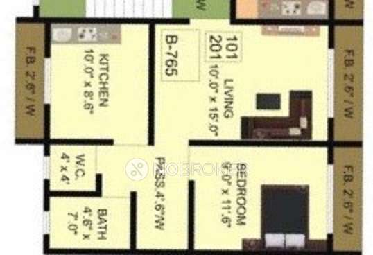 1 BHK Flat In Spring Residency For Sale  In Badlapur